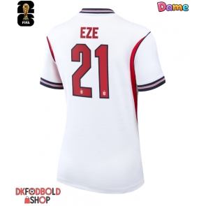 England Eberechi Eze #21 Hjemmebanetrøje Dame VM 2026 Kort ærmer England Eberechi Eze #21 Hjemmebanetrøje Dame VM 2026 Kort ærmer
